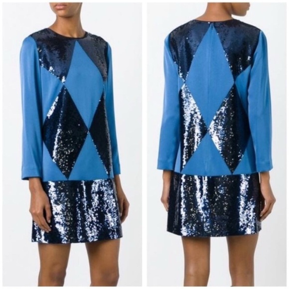 NEW $795 Tory Burch Sequin Cocktail Dress